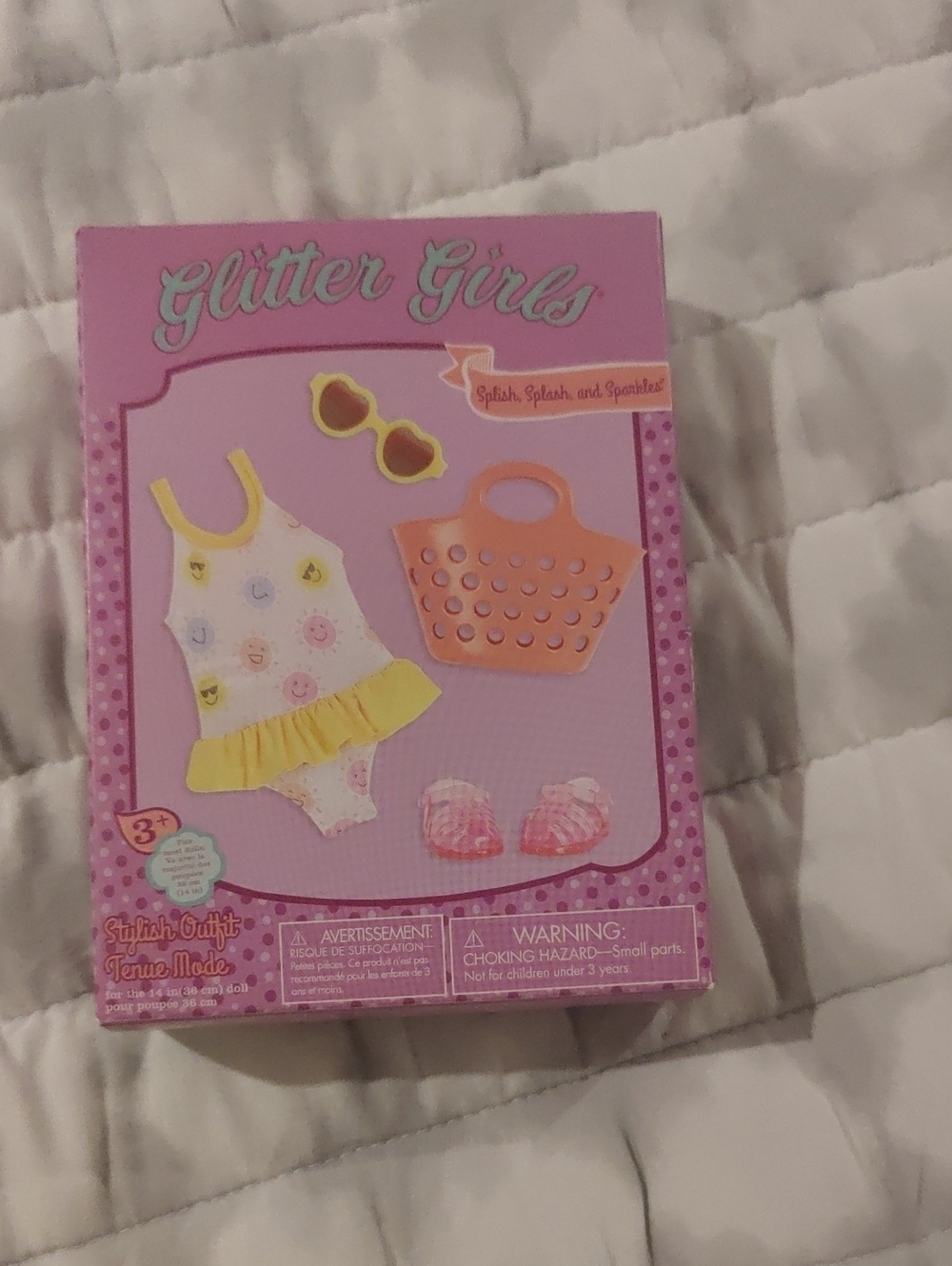New!Glitter Girls Sun Smiles Swim Set Ruffle Y2k Outfit For 14"Doll Girlhoodcore - Picture 2 of 5
